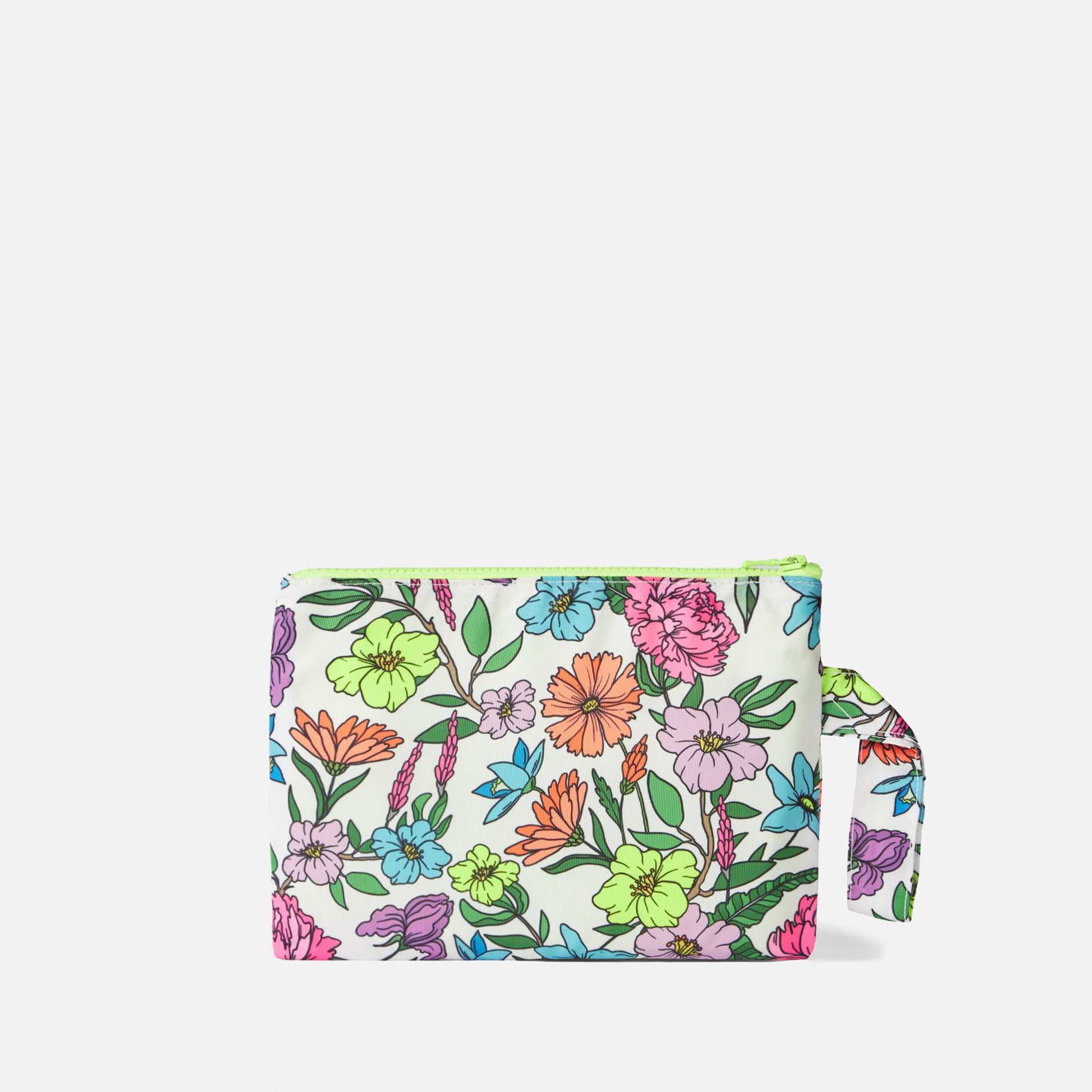 Pareasy nylon pochette with flower print - MC2 Saint Barth