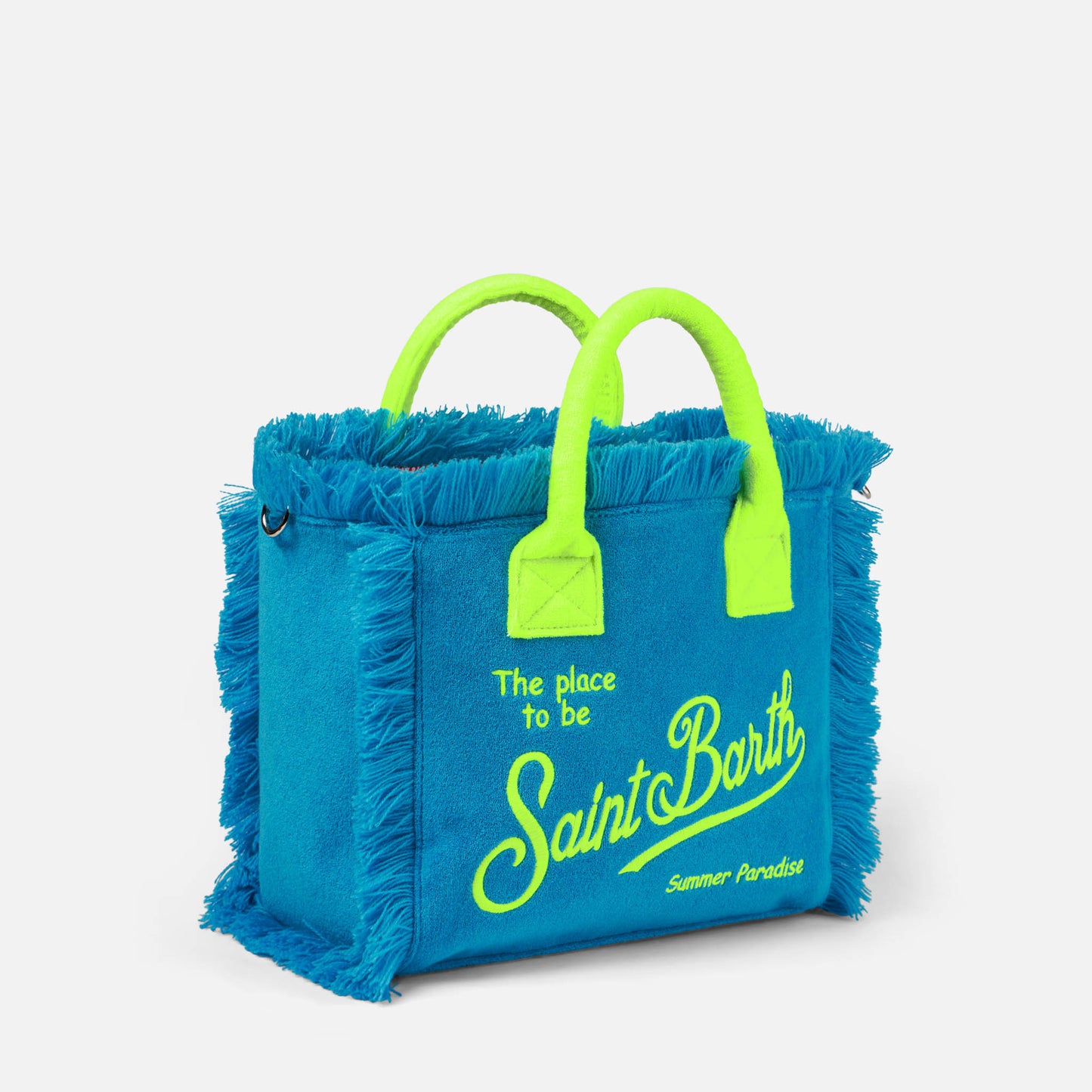 Colette turquoise terry handbag - MC2 Saint Barth