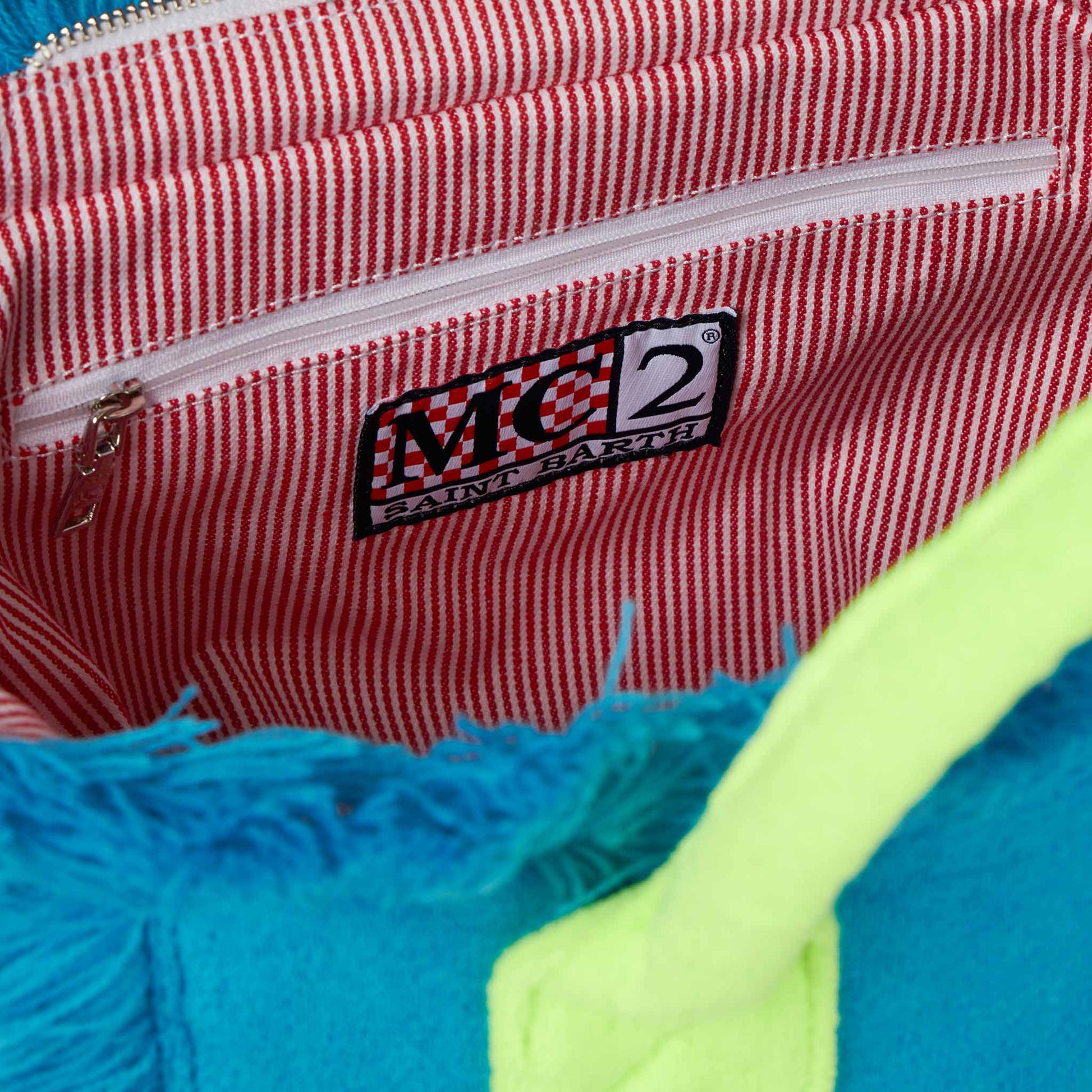 Colette turquoise terry handbag - MC2 Saint Barth