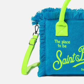 Colette turquoise terry handbag - MC2 Saint Barth