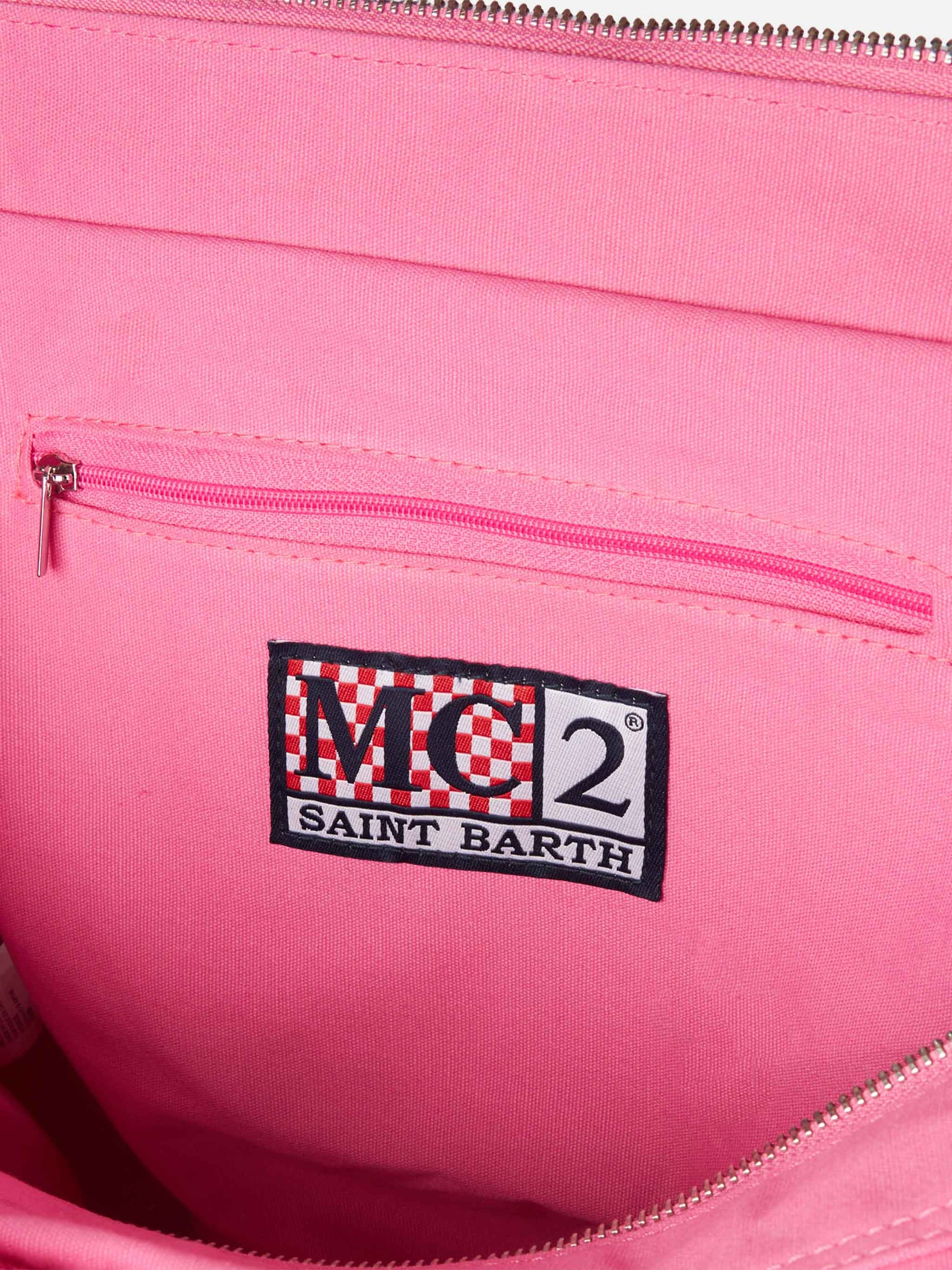 Vanity crochet shoulder bag with pattern - MC2 Saint Barth