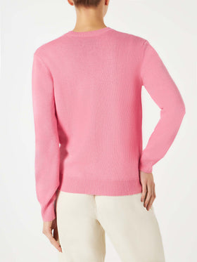 Woman sweater with bears embroidery - MC2 Saint Barth