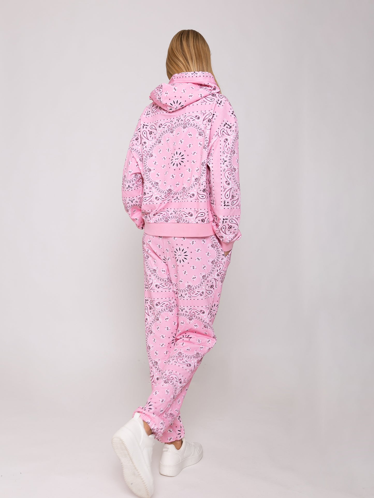 Felpa con cappuccio bandana in cotone con ricamo Saint Barth
