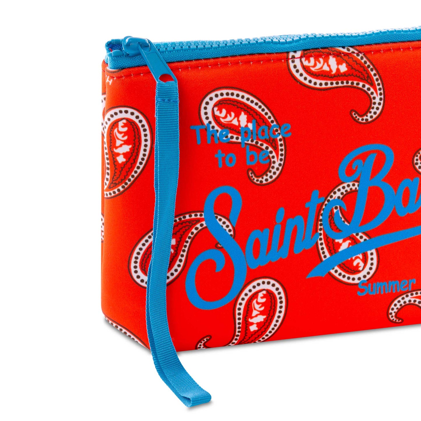 Aline pochette with paisley print