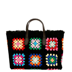 Colette crochet tiles handbag - MC2 Saint Barth