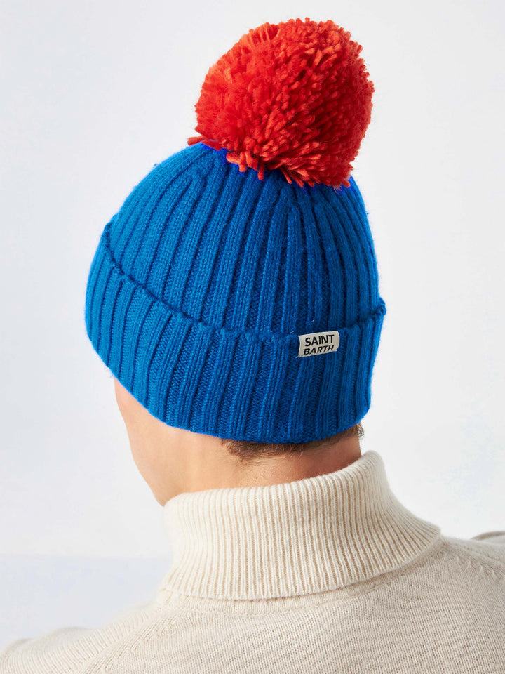 Man beanie with pompon - MC2 Saint Barth