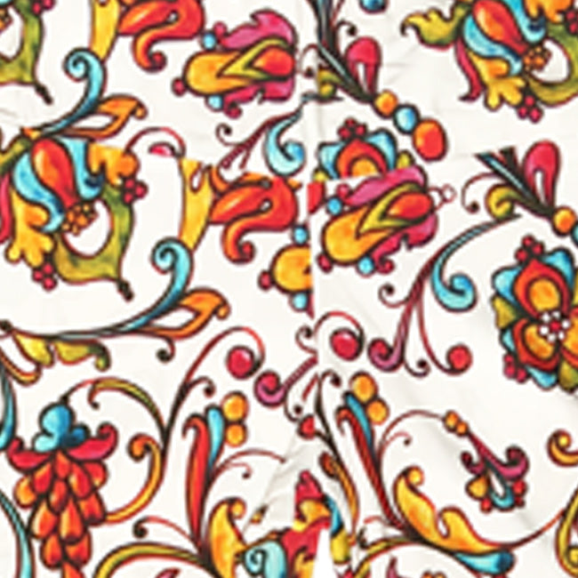 Girls Flared Pants Majolica - MC2 Saint Barth