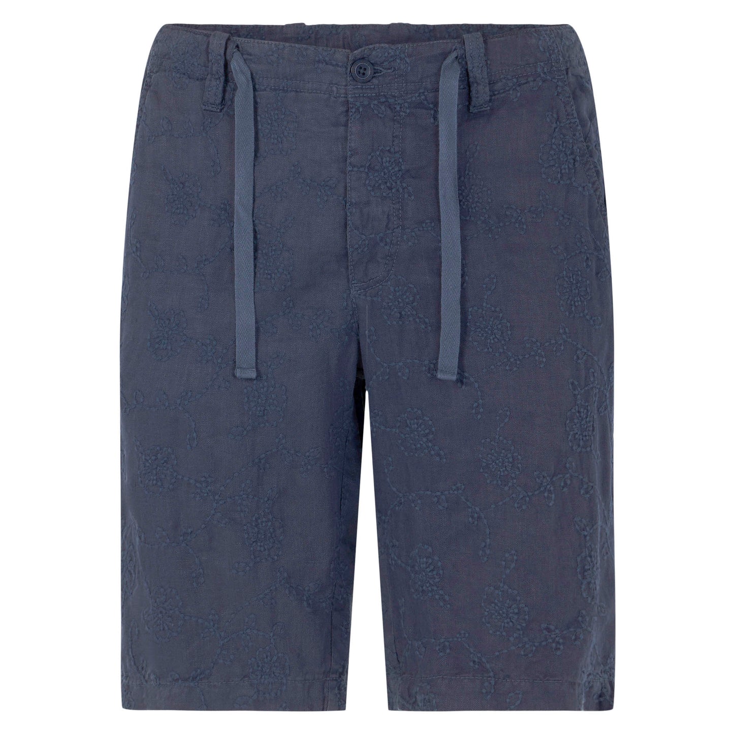 Blue embroidered bermuda shorts - MC2 Saint Barth