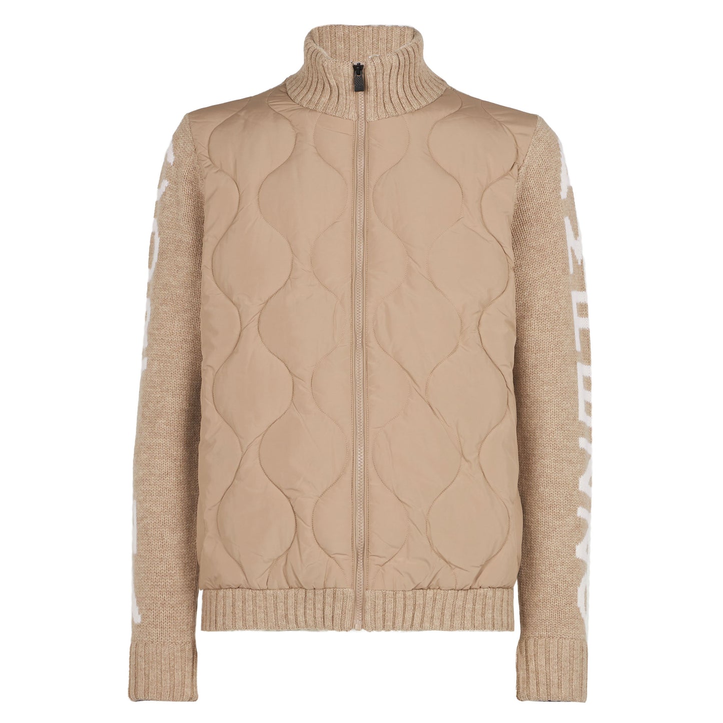 Man beige padded jacket - MC2 Saint Barth