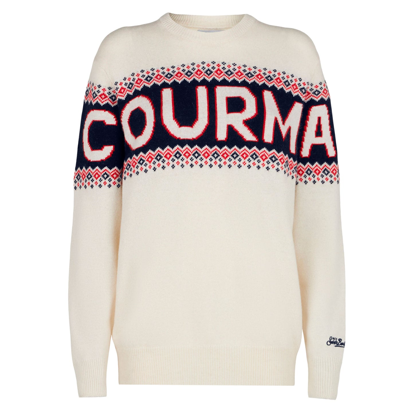 Man sweater with Courma lettering - MC2 Saint Barth
