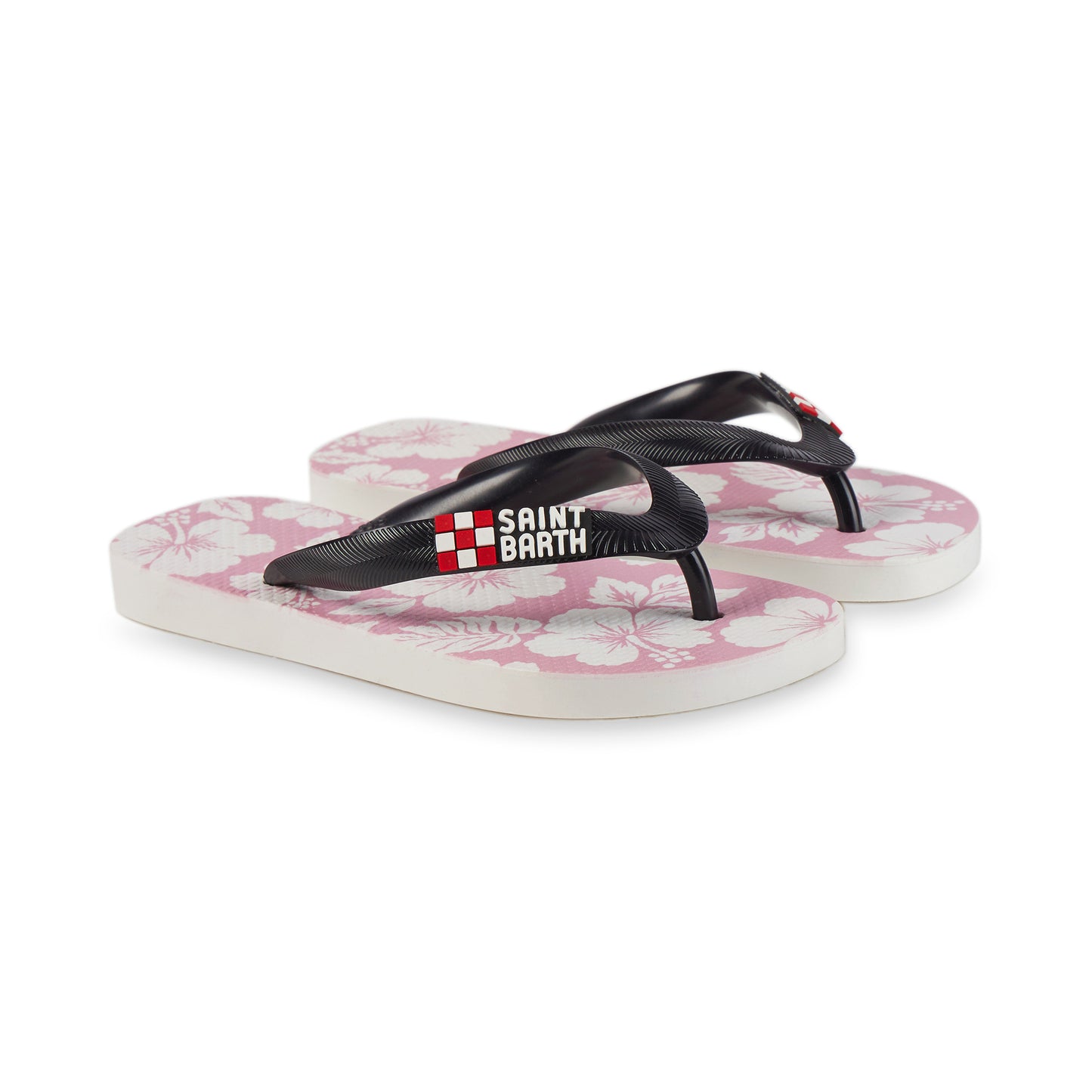 Mädchen-Flip-Flops mit Hawaii-Ibiskus-Print
