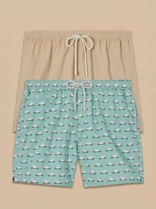 Men Quick Dry Swim Shorts