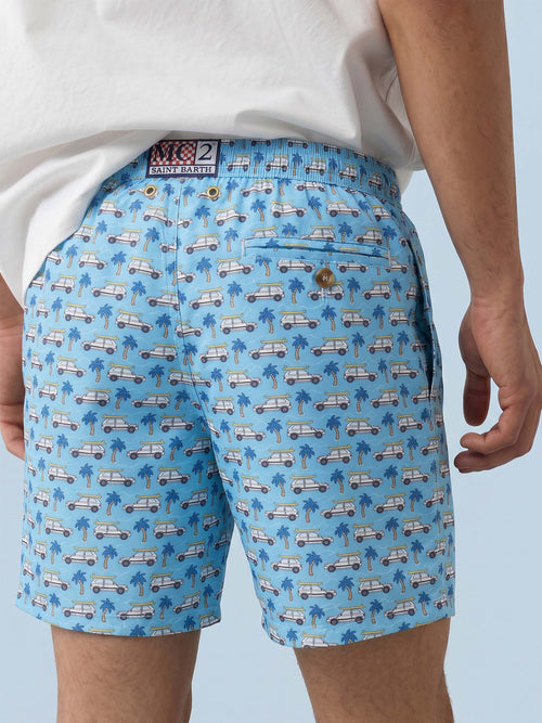 Men Motors Swim Shorts