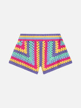 Girl crochet shorts