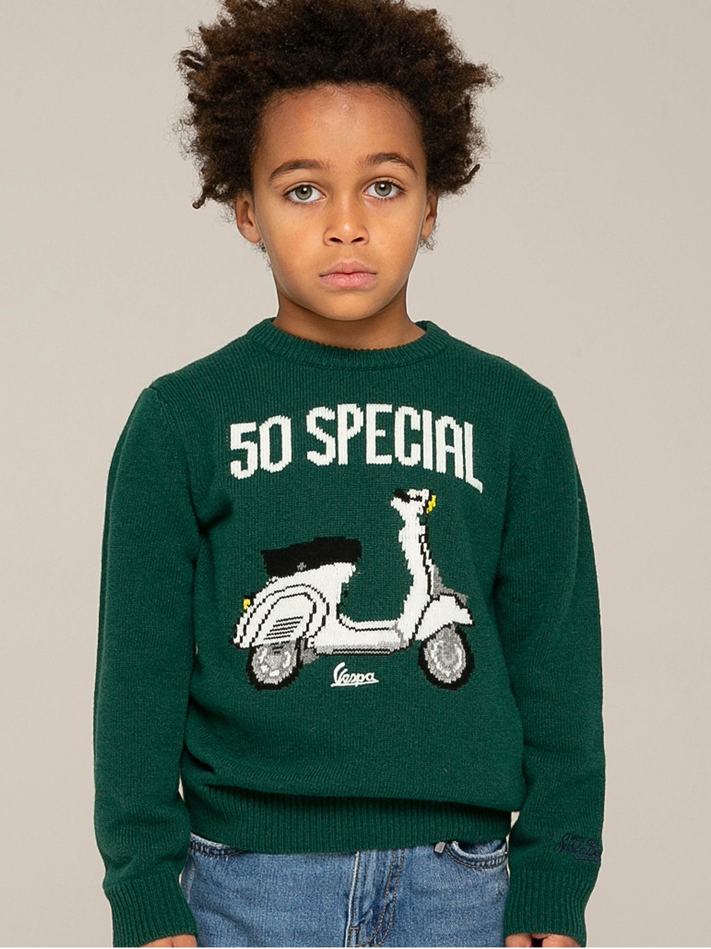 Maglione da bambino con stampa Vespa 50 Special | Vespa© Edizione Speciale