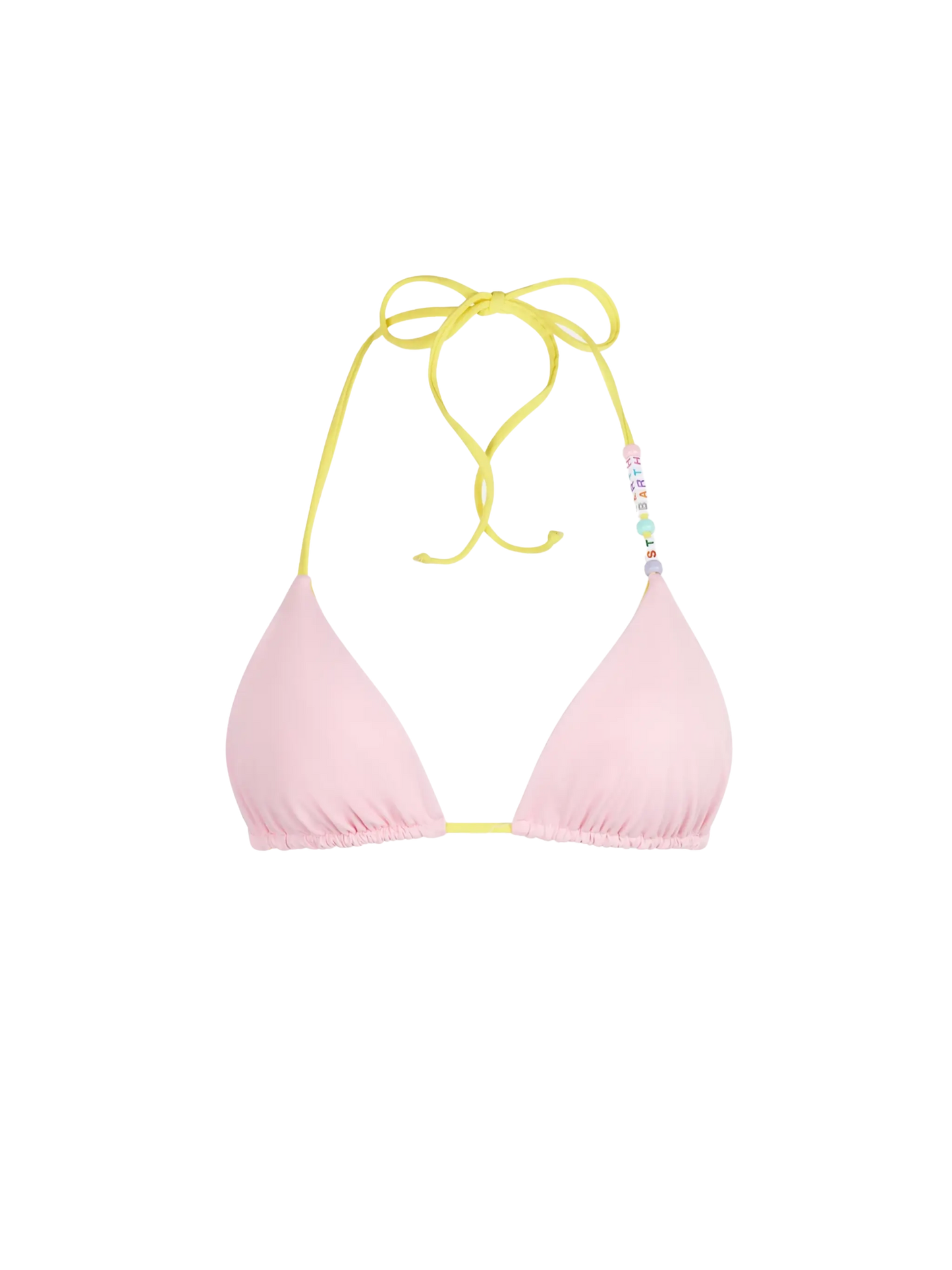 Doubleface-Triangel-Top in Pastellfarben
