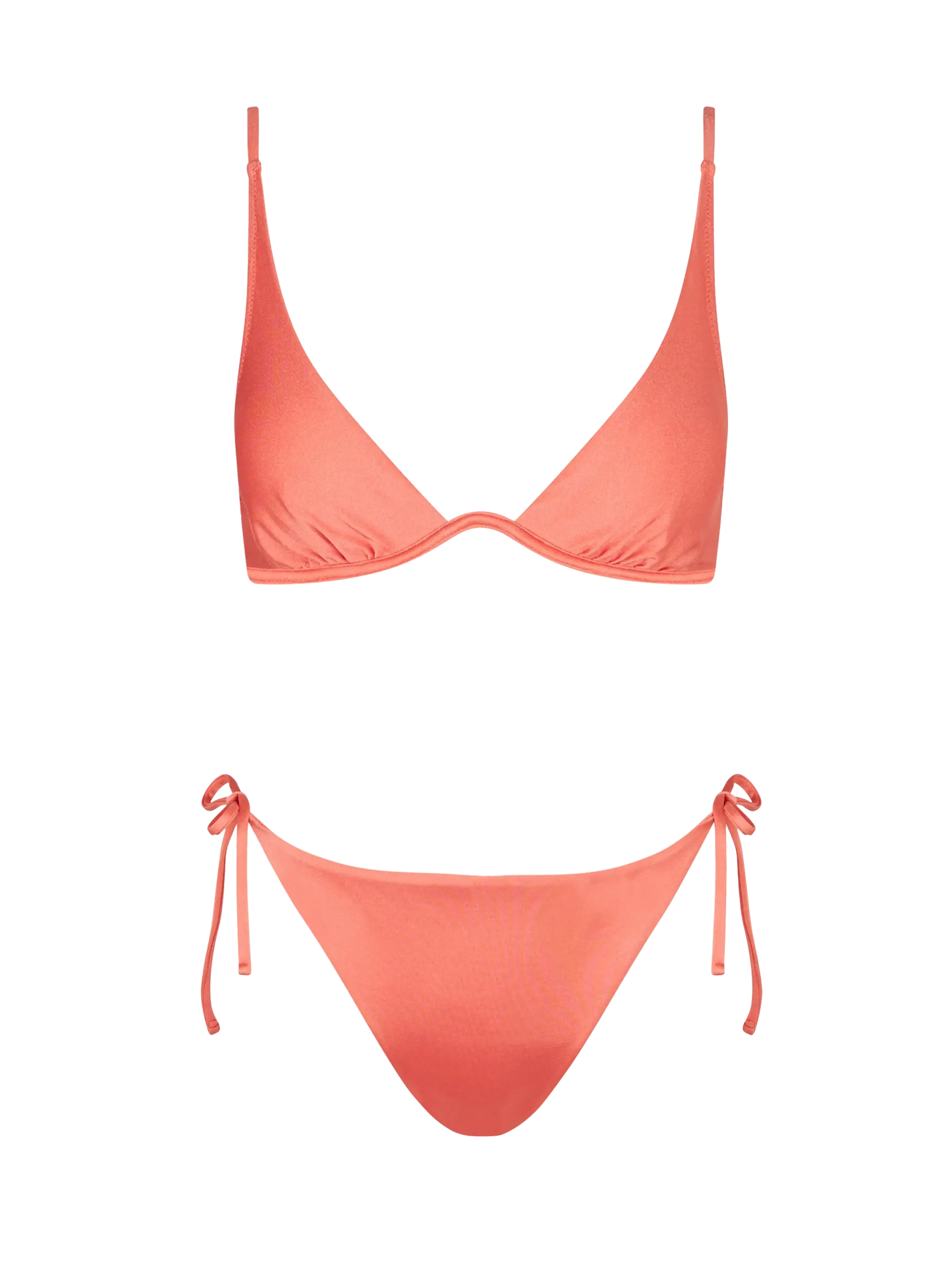 Bikini mit V-Bügeln und Badehose