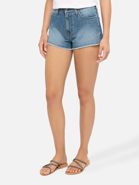Short en denim bleu Musa 