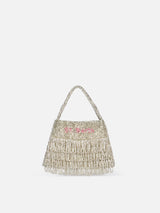 Mini Bag Argento Lucido Perla