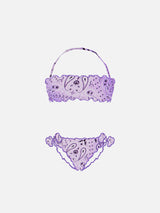 Lilac girl bikini