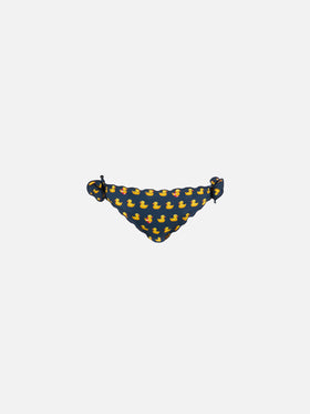 Girl swim briefs with ducky print - MC2 Saint Barth