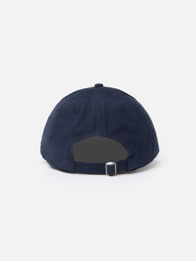 Linen embroidered ball cap Catcher