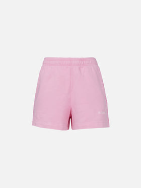 Pantaloncini da donna pull up in cotone Cate