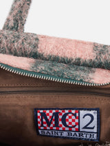 Borsa coperta Colette con stampa check