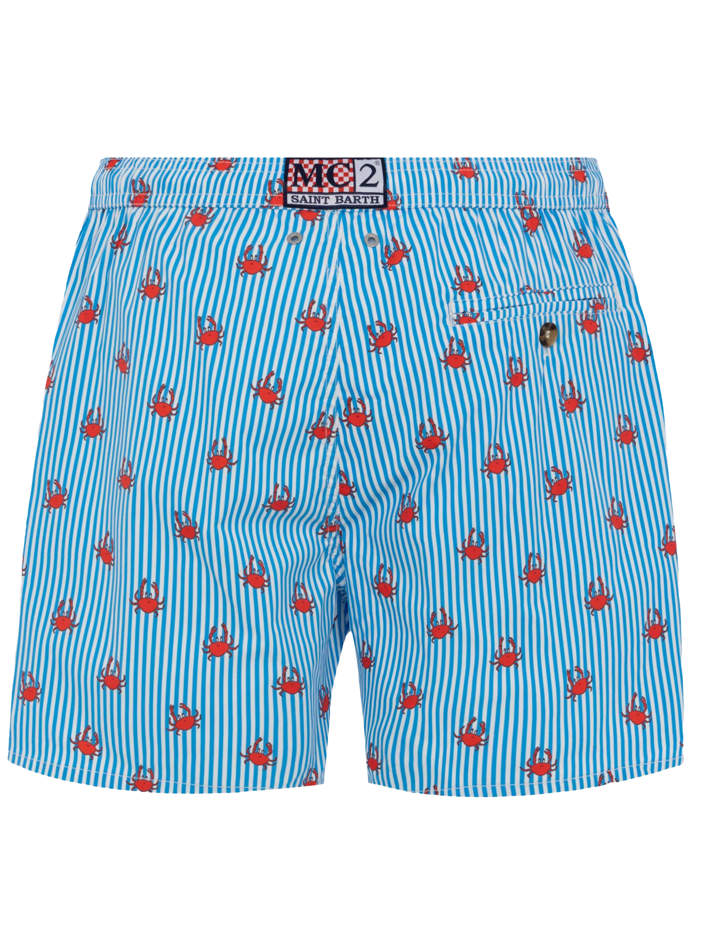 Comfort Light swim shorts with crabs print