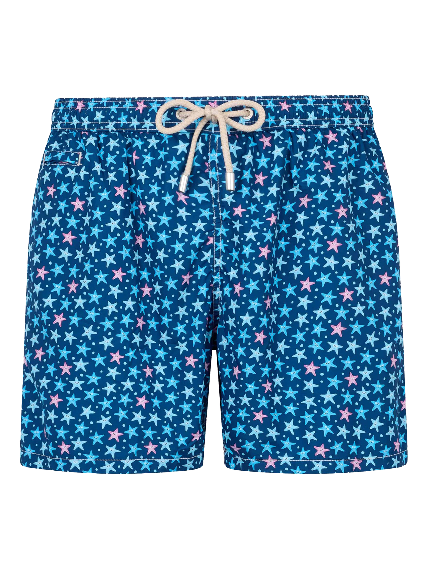 Costume da bagno da uomo in tessuto leggero Lighting Micro Fantasy con stampa stelle marine