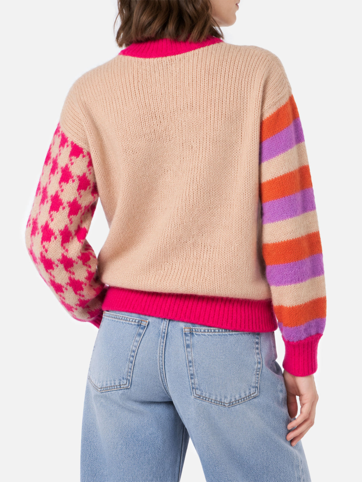 Jersey boxy suave Danya con bordado Ci penso 
