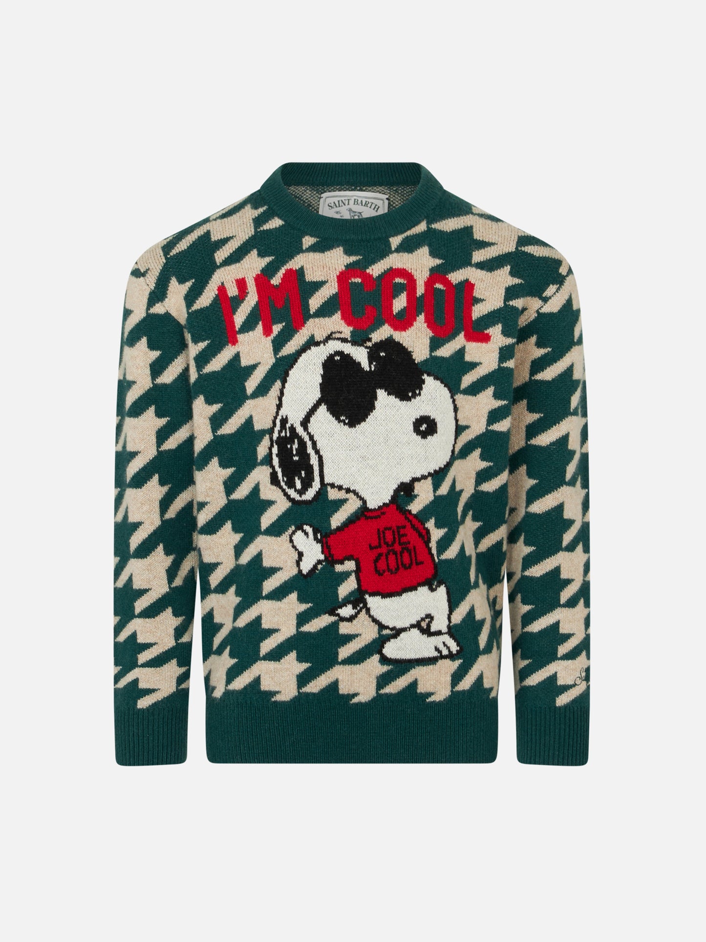 Boy crewneck sweater with Snoopy jacquard | SNOOPY - PEANUTS™ SPECIAL EDITION