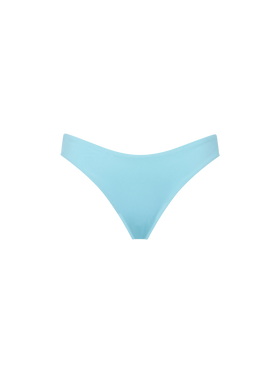 Woman light blue swim briefs