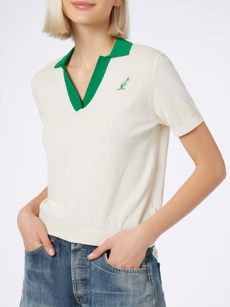 Polo da donna in maglia di cotone| AUSTRALIAN BRAND SPECIAL EDITION