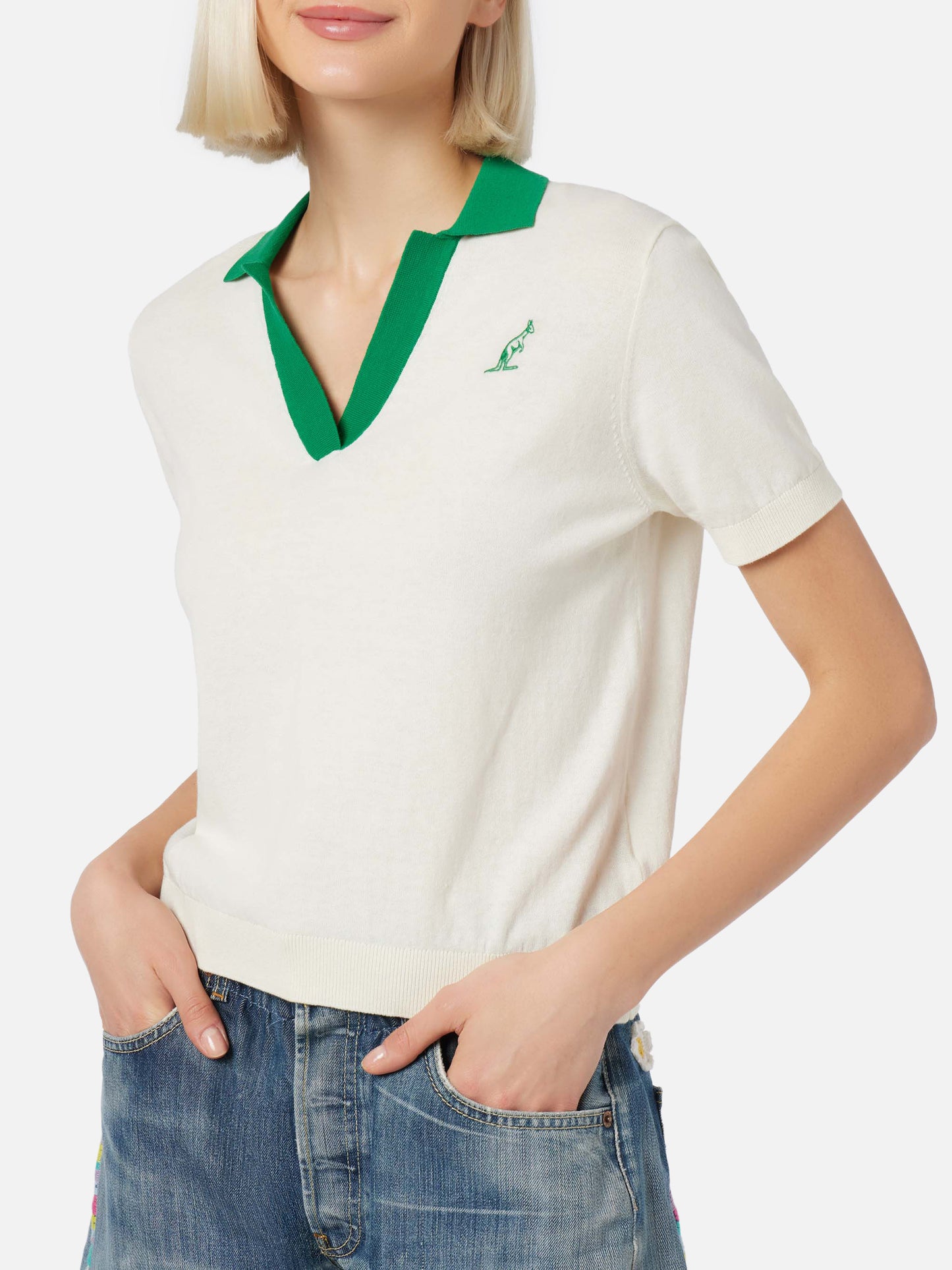 Damen-Poloshirt aus Baumwollstrick| AUSTRALIAN BRAND SPECIAL EDITION
