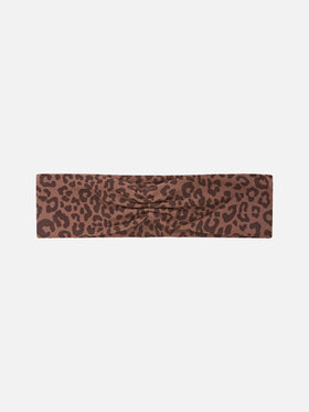 Bandeau Studio à imprimé léopard 