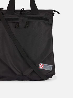 Black technic fabric backpack Helmut - MC2 Saint Barth
