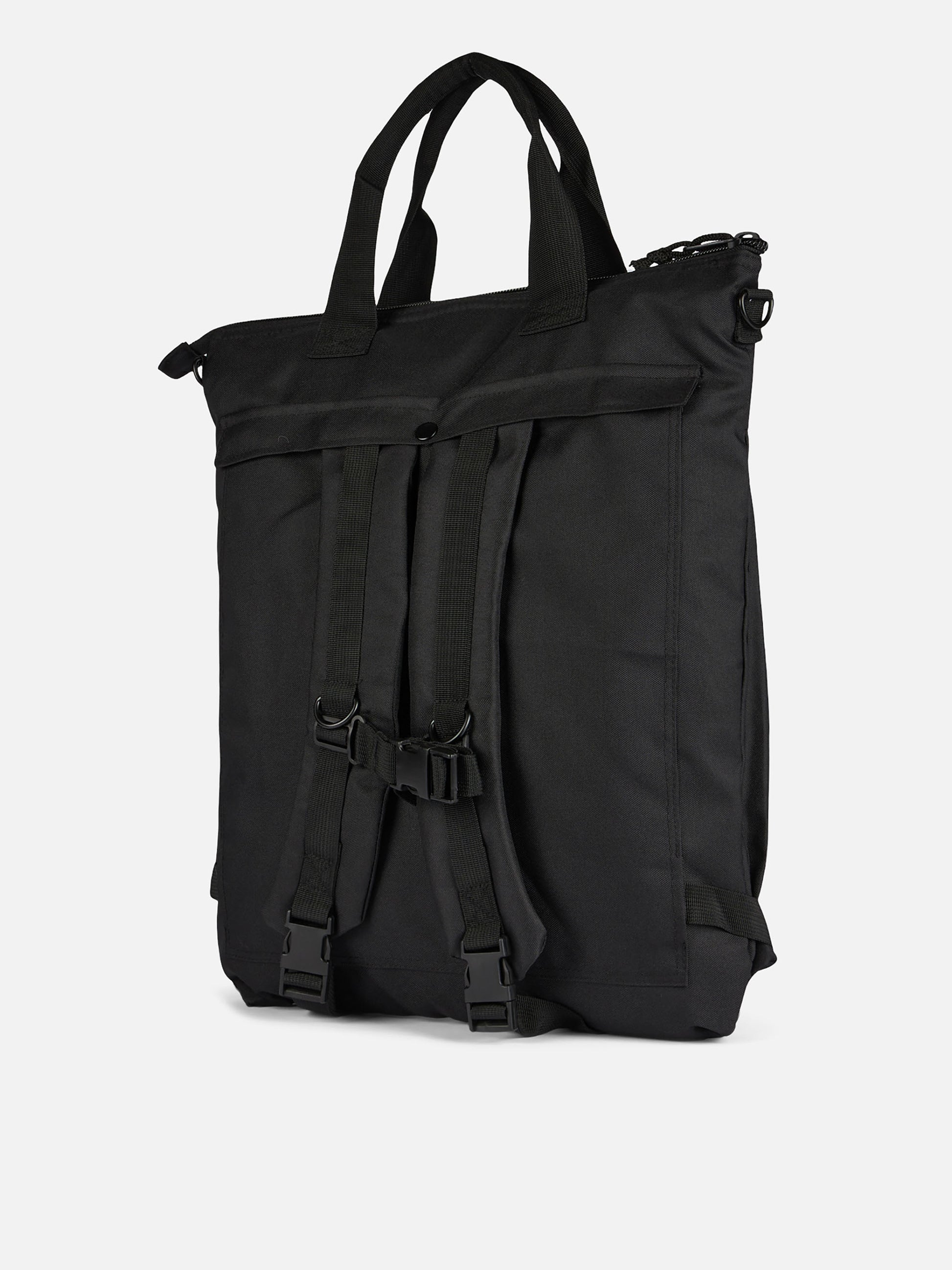 Black technic fabric backpack Helmut - MC2 Saint Barth