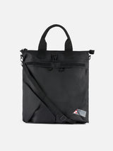 Canvas schwarzer Rucksack Helmut