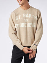 Herrenpullover mit St. Barth VS Courchevel Jacquard