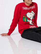 Snoopy Christmas Mood print man sweater | Peanuts™ Special Edition