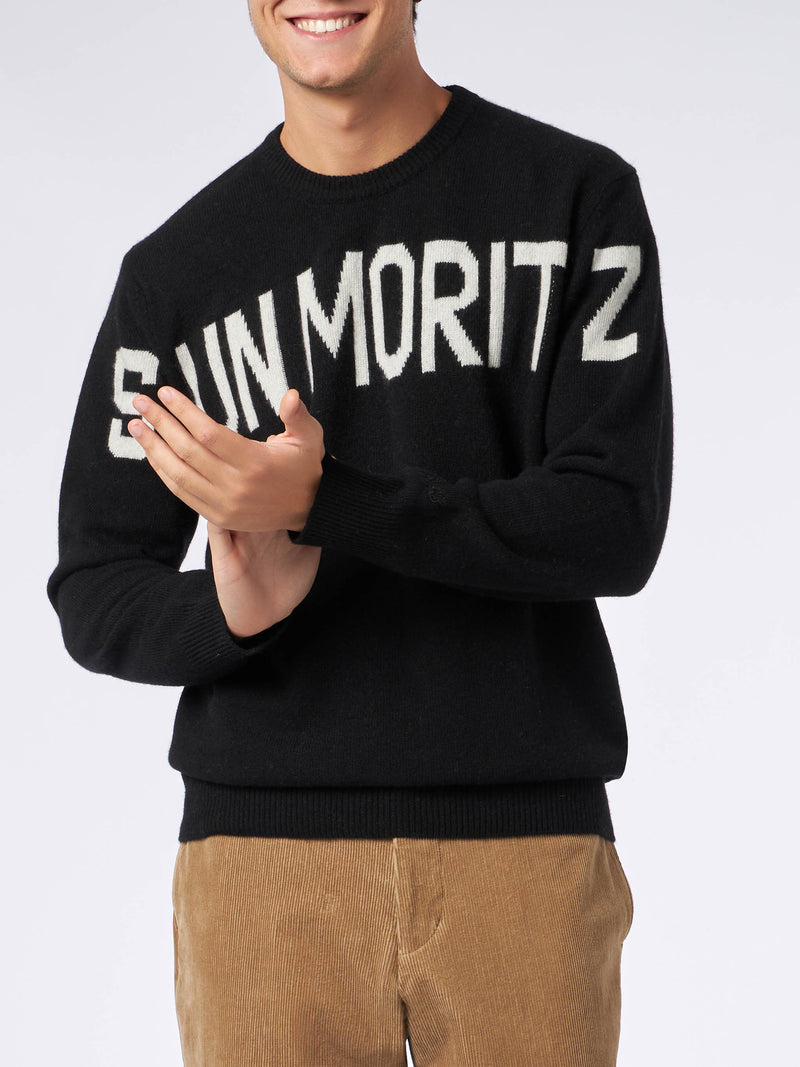 Maglione da uomo Sun Moritz in misto cashmere