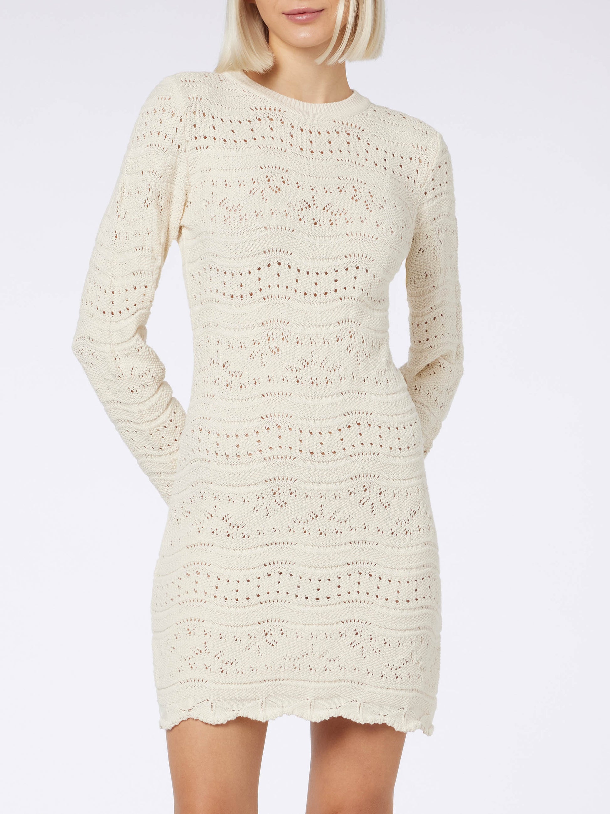 MC2 Saint Barth Woman cotton knit Mini dress Imany - Women MC2 Saint Barth Woman cotton knit Mini dress Imany - Women