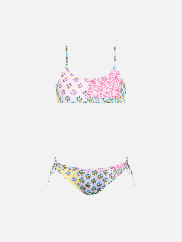 Mädchen-Blumen-Bralette-Bikini Jaiden