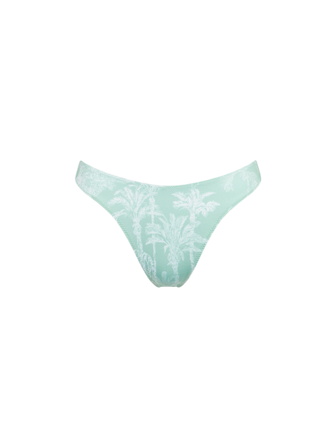 Woman cheeky swim briefs with jungle print - MC2 Saint Barth