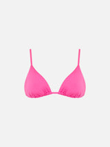 Damen-Triangel-Top in Fuchsia