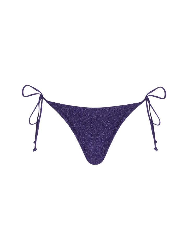 Bikini da donna a triangolo lurex