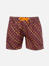 Badeshorts aus leichtem Stoff für Jungen mit Roma-Aufdruck | AS ROMA SPECIAL EDITION