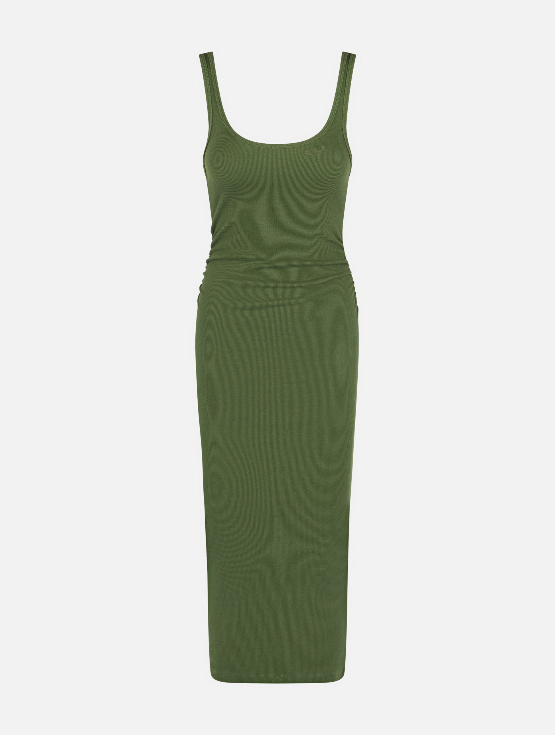 Jennifer White ribbed cotton dress