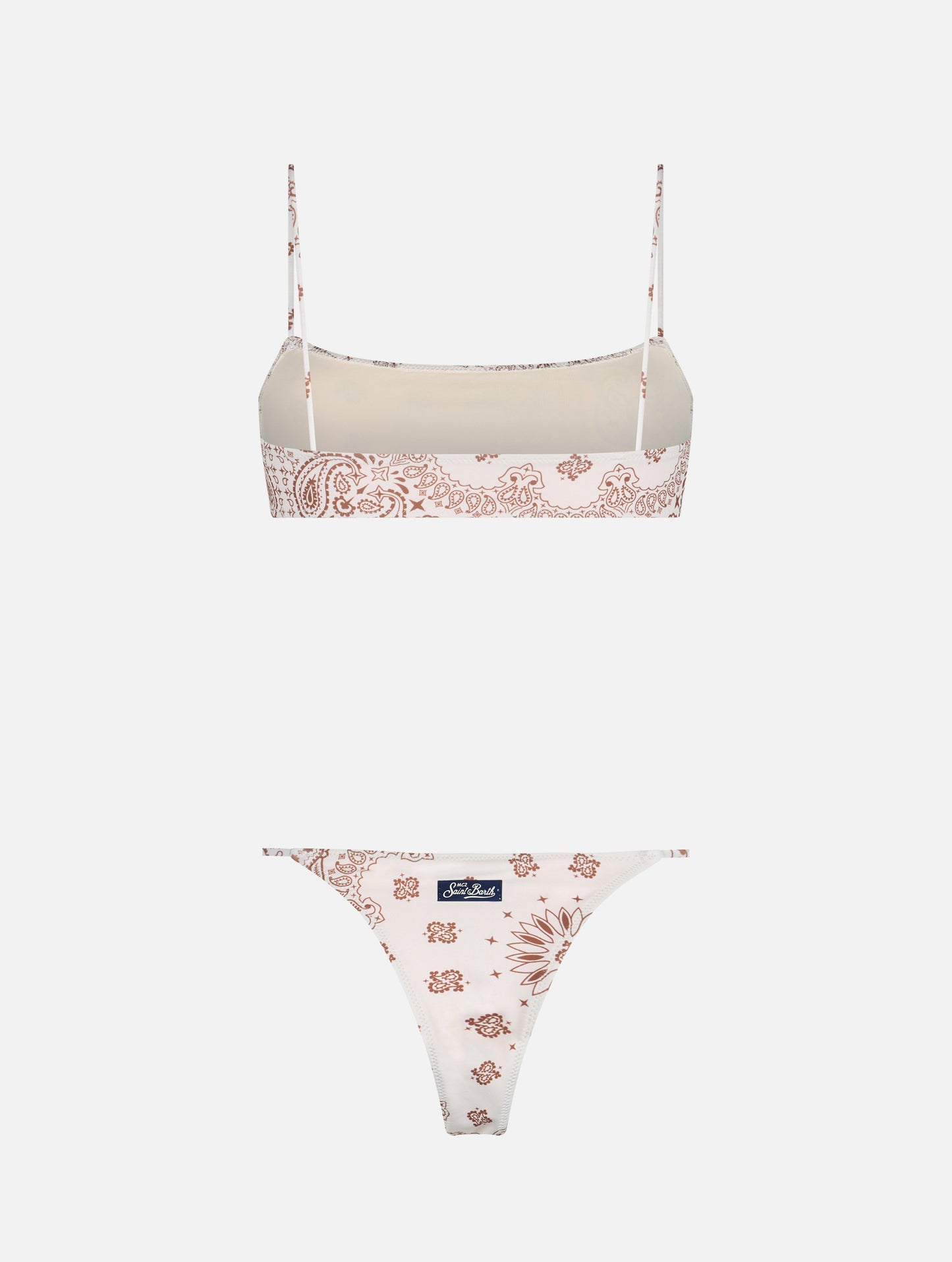Woman bandanna bralette bikini Sadie Jodene